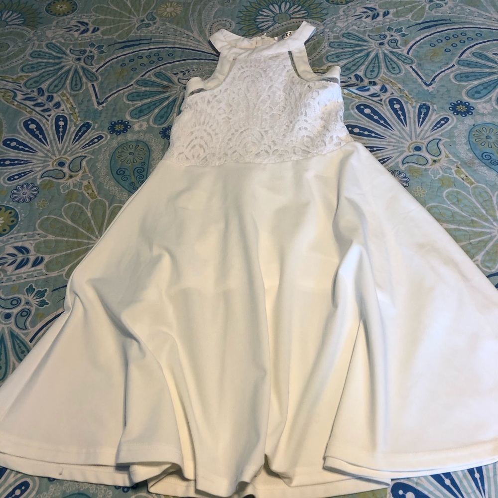 White dress